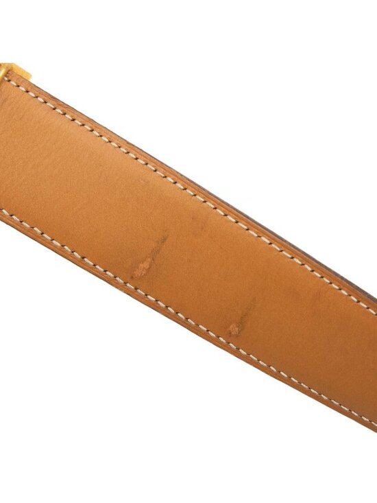 Hermes Constance Belt Reversible 70 Black Beige Box Calf main image 6